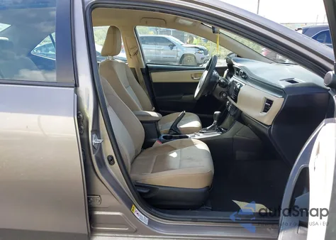 2016 Toyota Corolla Le из США, поврежденный, VIN 2T1BURHE0GC537694